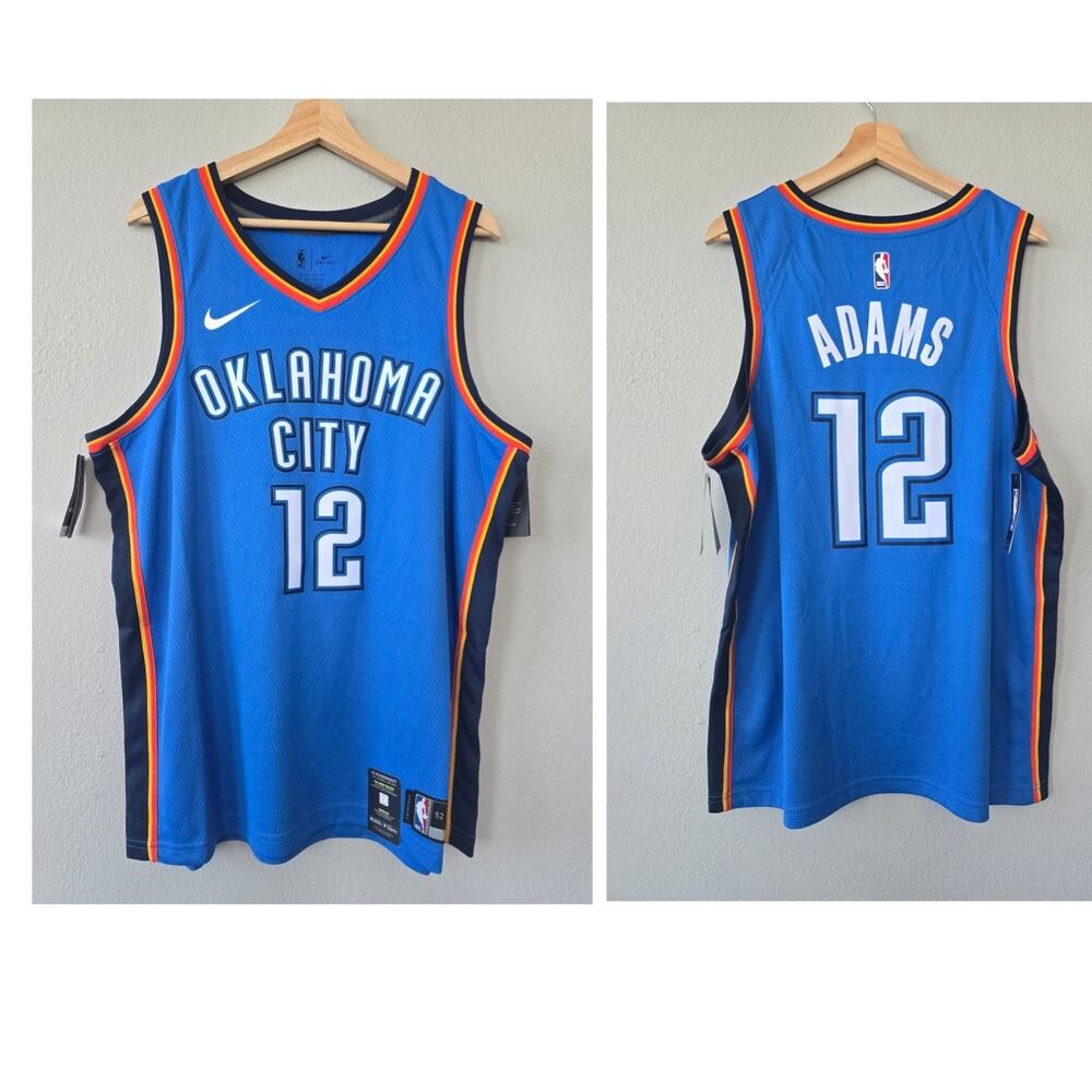 Nike Oklahoma City Thunder Steven Adams #12 Swingman Jersey XL NWT Streetwear